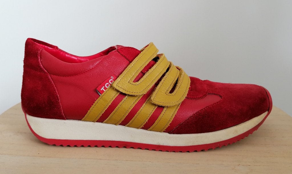 TCC Sneakers leer / suede maat EUR 41, Kleding | Dames, Schoenen, Ophalen of Verzenden, Sneakers of Gympen, TCC, Gedragen