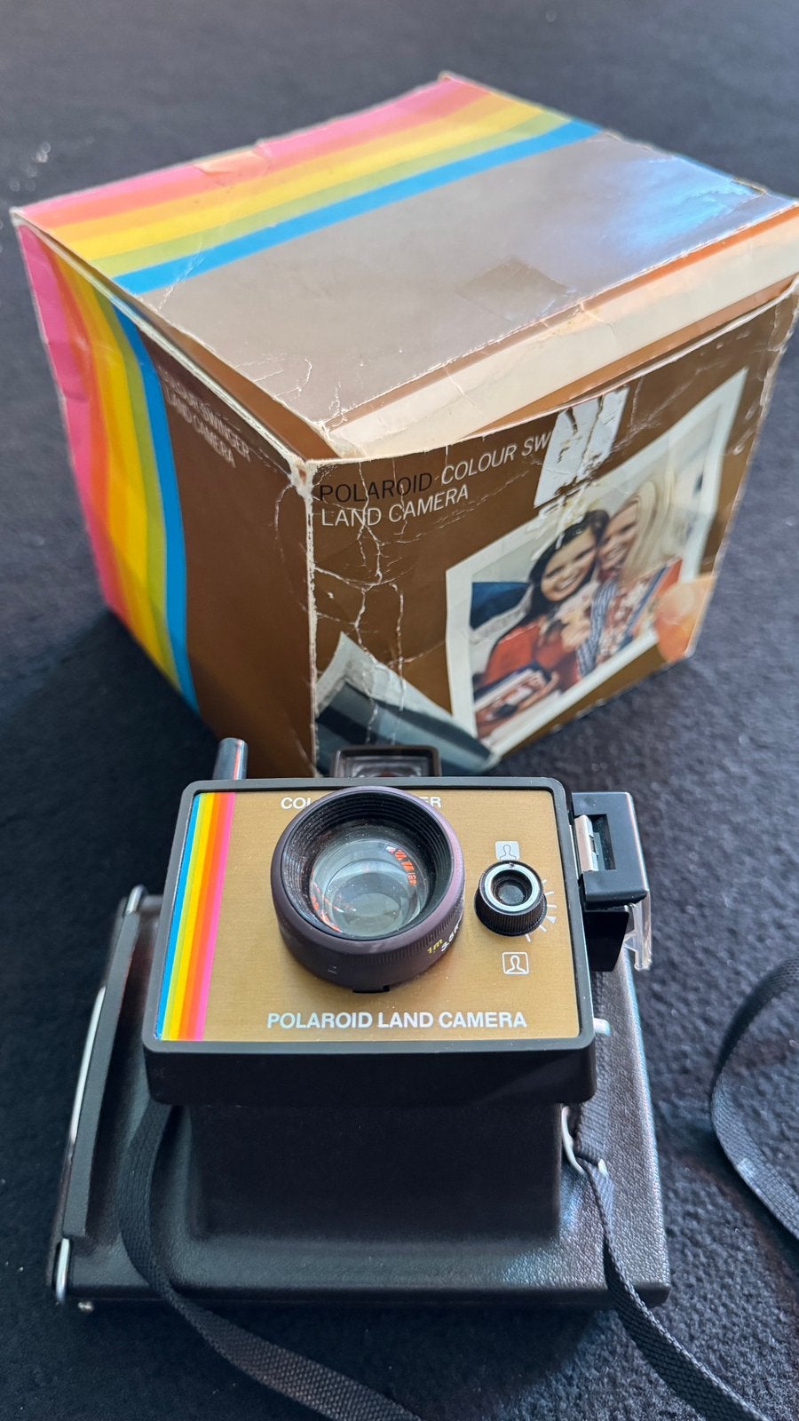 Vintage Polaroid Colour Swinger Camera doos Cold-Clip 911, Audio, Tv en Foto, Fotocamera's Analoog, Ophalen of Verzenden, Zo goed als nieuw