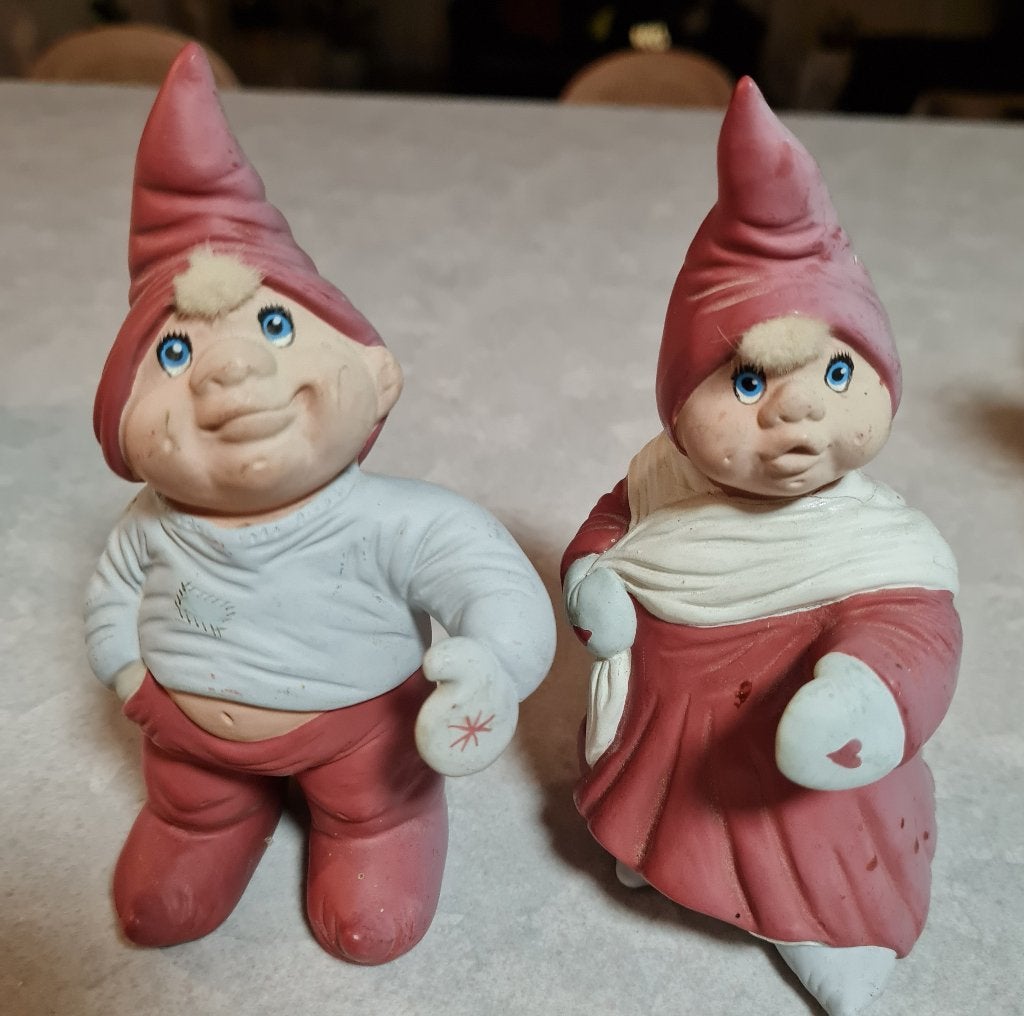 2 Deense elfen beeldjes - Etly Klarborg, Ophalen of Verzenden, Zo goed als nieuw