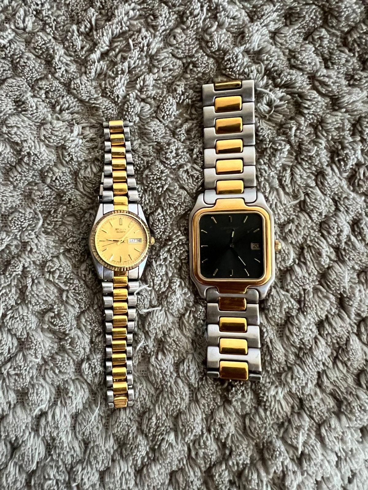 Tweetal horloges, Ophalen of Verzenden, Overige merken