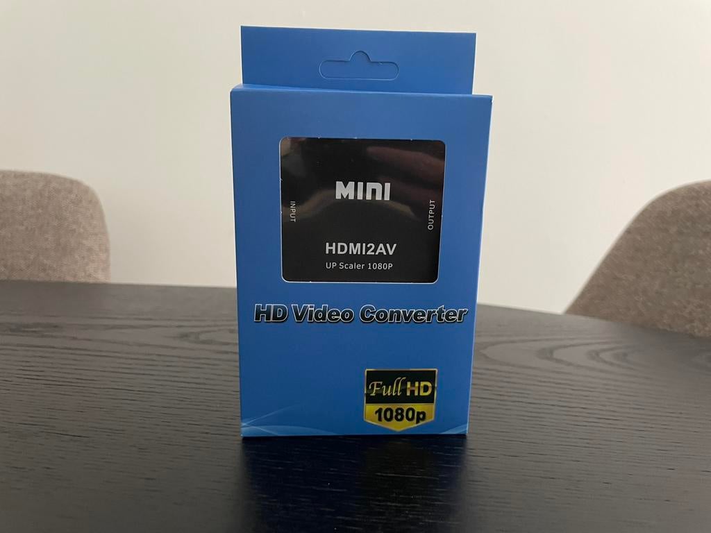 Mini HDMI2AV converter - Nieuw & Ongebruikt, Ophalen of Verzenden, Zo goed als nieuw