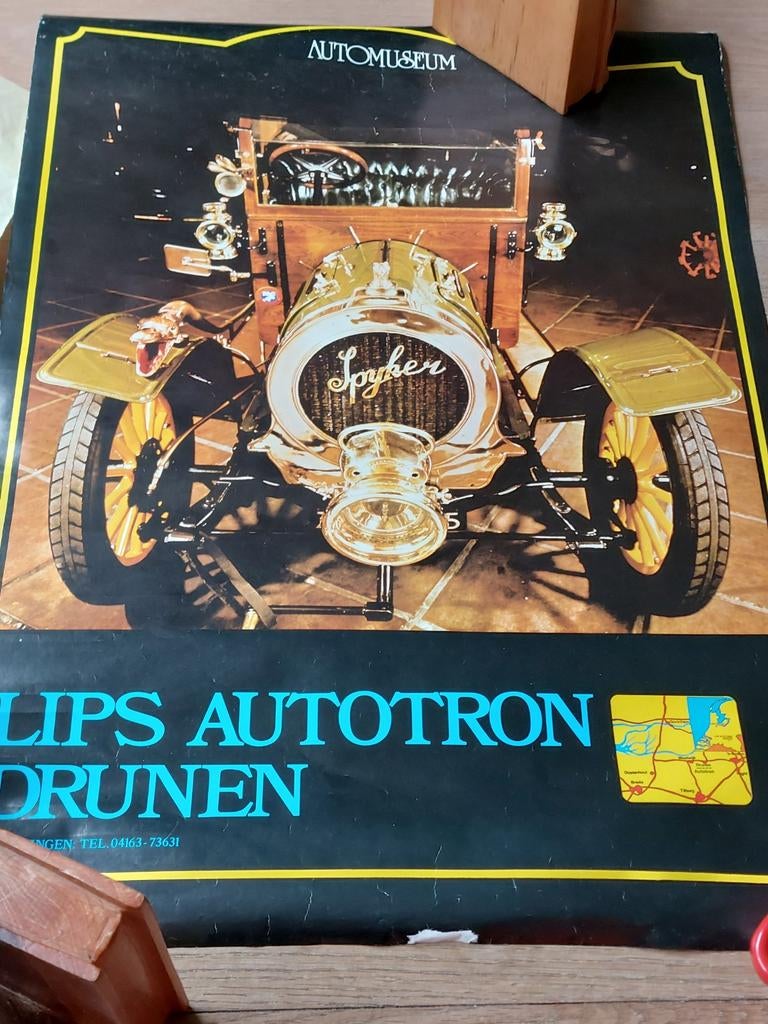 Autotron Drunen poster, Ophalen of Verzenden