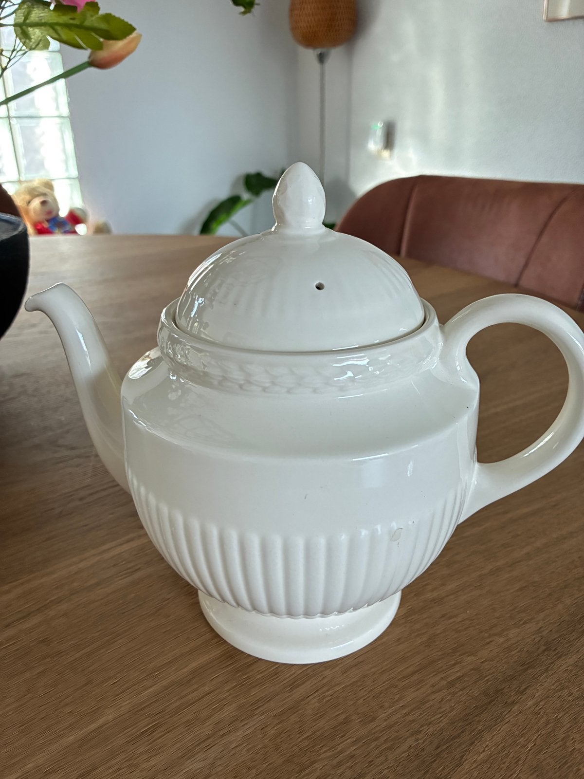Wedgwood Edme theepot - Queen's Ware - Made in England, Ophalen of Verzenden