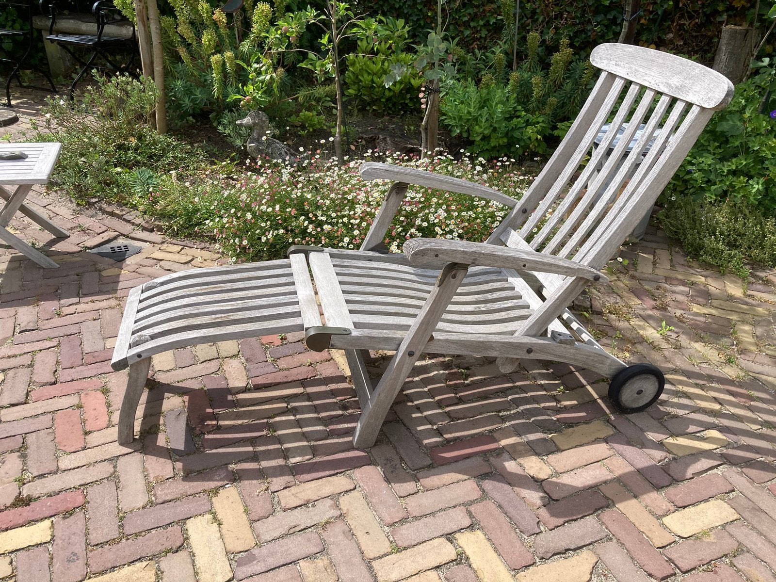 Commodore deckchair, Ophalen