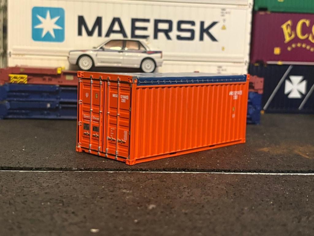 Tekno 20ft open top, Ophalen of Verzenden, Zo goed als nieuw, Bus of Vrachtwagen, Tekno