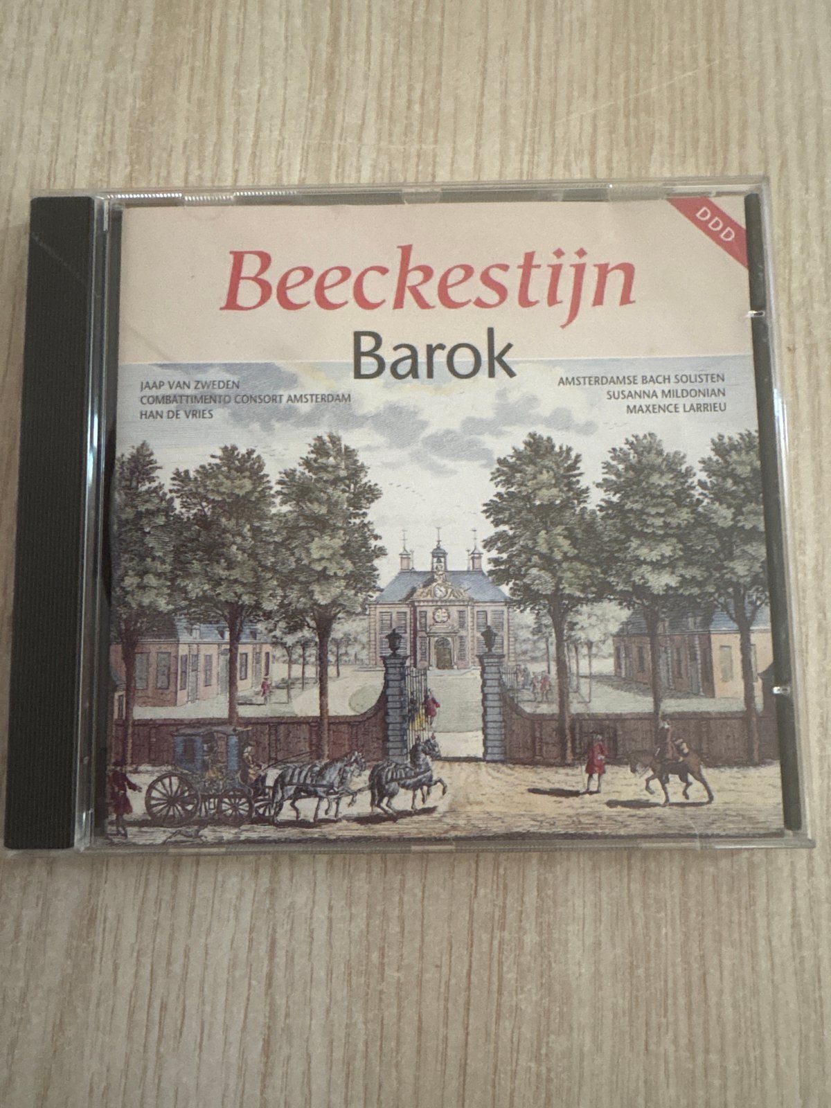 Beeckestijn Barok CD - Klassieke Muziek, Gebruikt, Ophalen of Verzenden, Orkest of Ballet, Inclusief doosje
