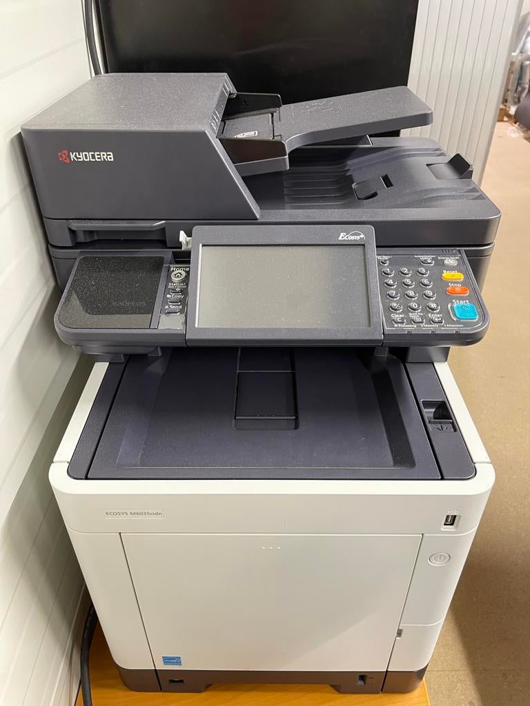 Kyocera Ecosys M6035cidn All-in-one Laserprinter, Computers en Software, Printers, Ophalen, Gebruikt, All-in-one, Kleur printen