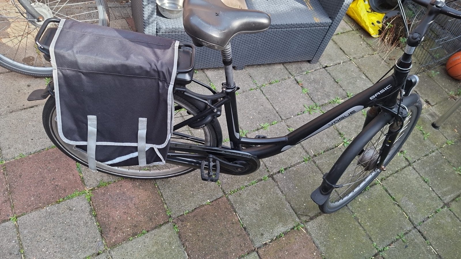 Vogue Basic  elektrische damesfiets met fietstassen, Velgrem, 50 tot 53 cm, Ophalen, Overige merken