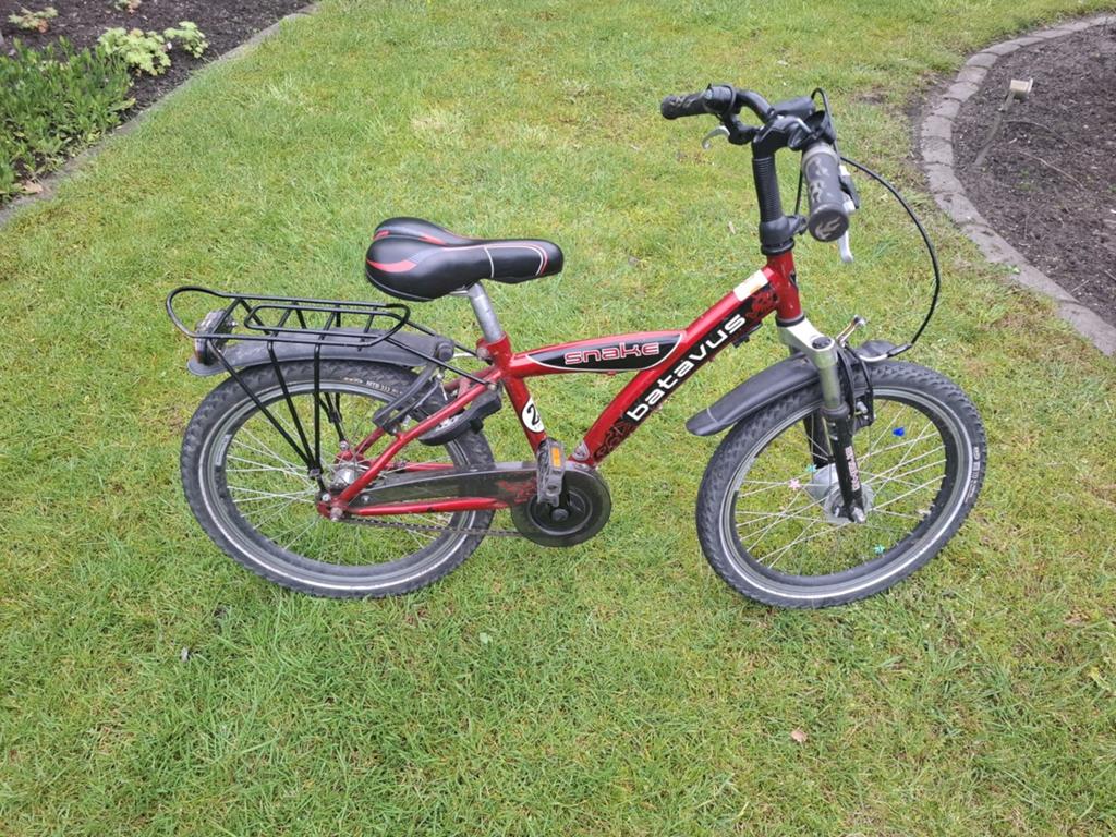 Jongensfiets 20 inch - Gebruikt, werkt prima, Terugtraprem, Gebruikt, Batavus, Minder dan 49 cm