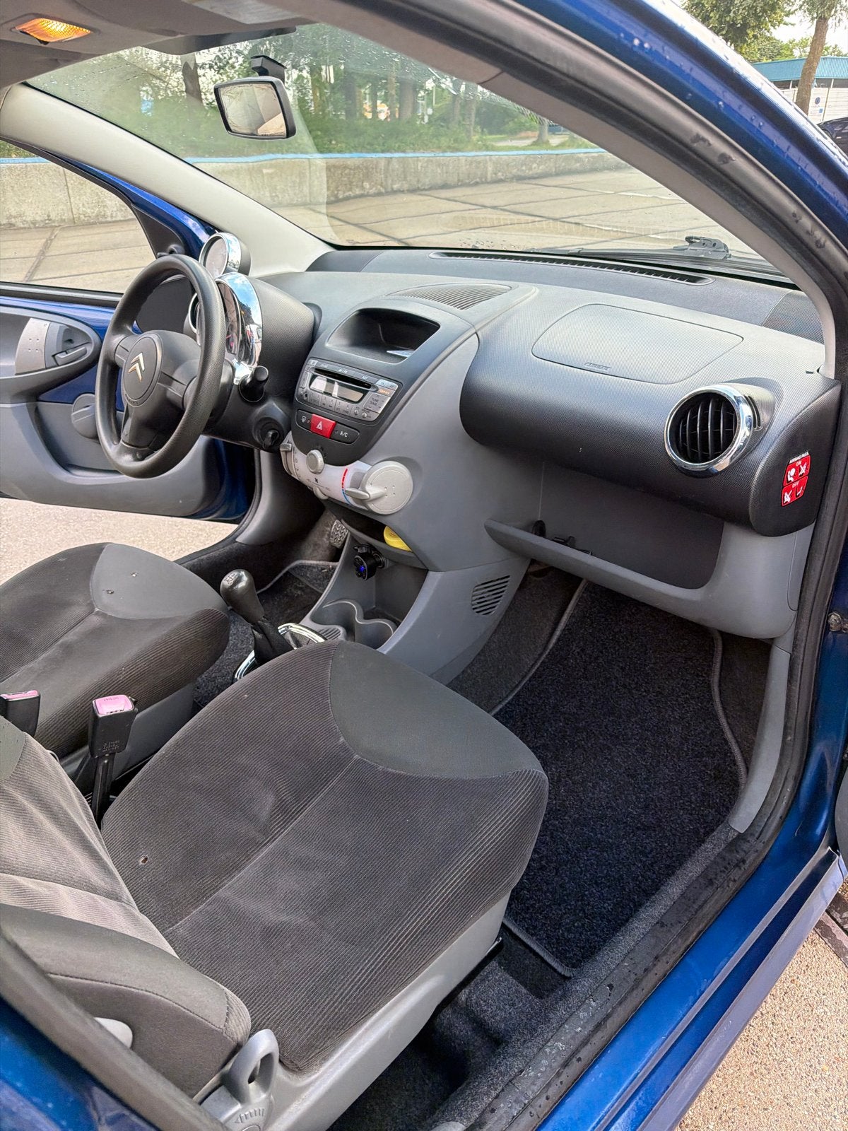 Citroën C1 1.0 5-DRS 2008 Blauw, Auto's, Citroën, Voorwielaandrijving, C1, 68 pk, Handgeschakeld