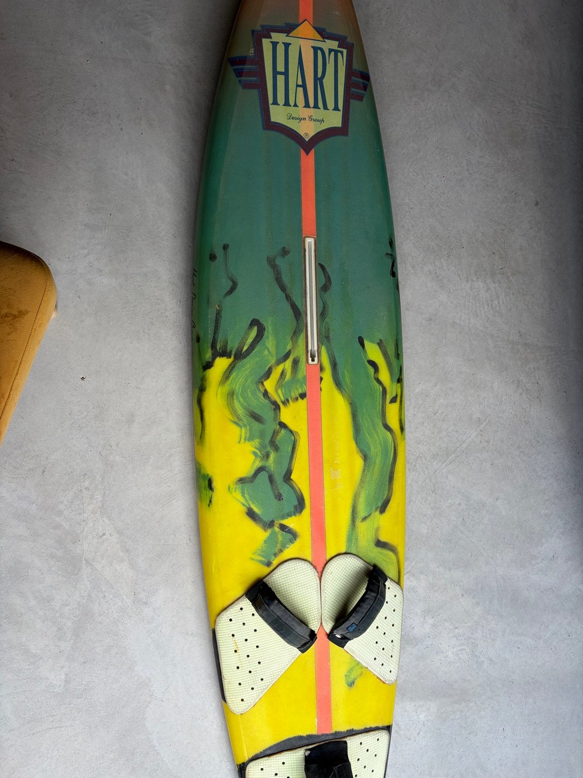 Hart Design Group Windsurfplank - Vintage Model, Watersport en Boten, Met voetbanden, 250 tot 300 cm, Gebruikt, Plank