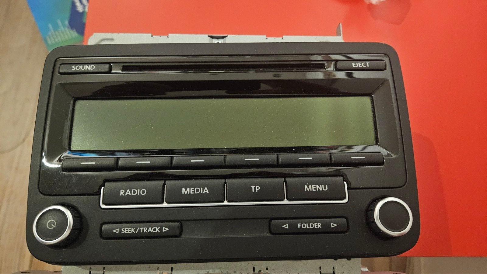 VW RCD 310 Radio CD-speler - 1K0 035 186 AN, Auto diversen, Autoradio's, Gebruikt, Ophalen of Verzenden