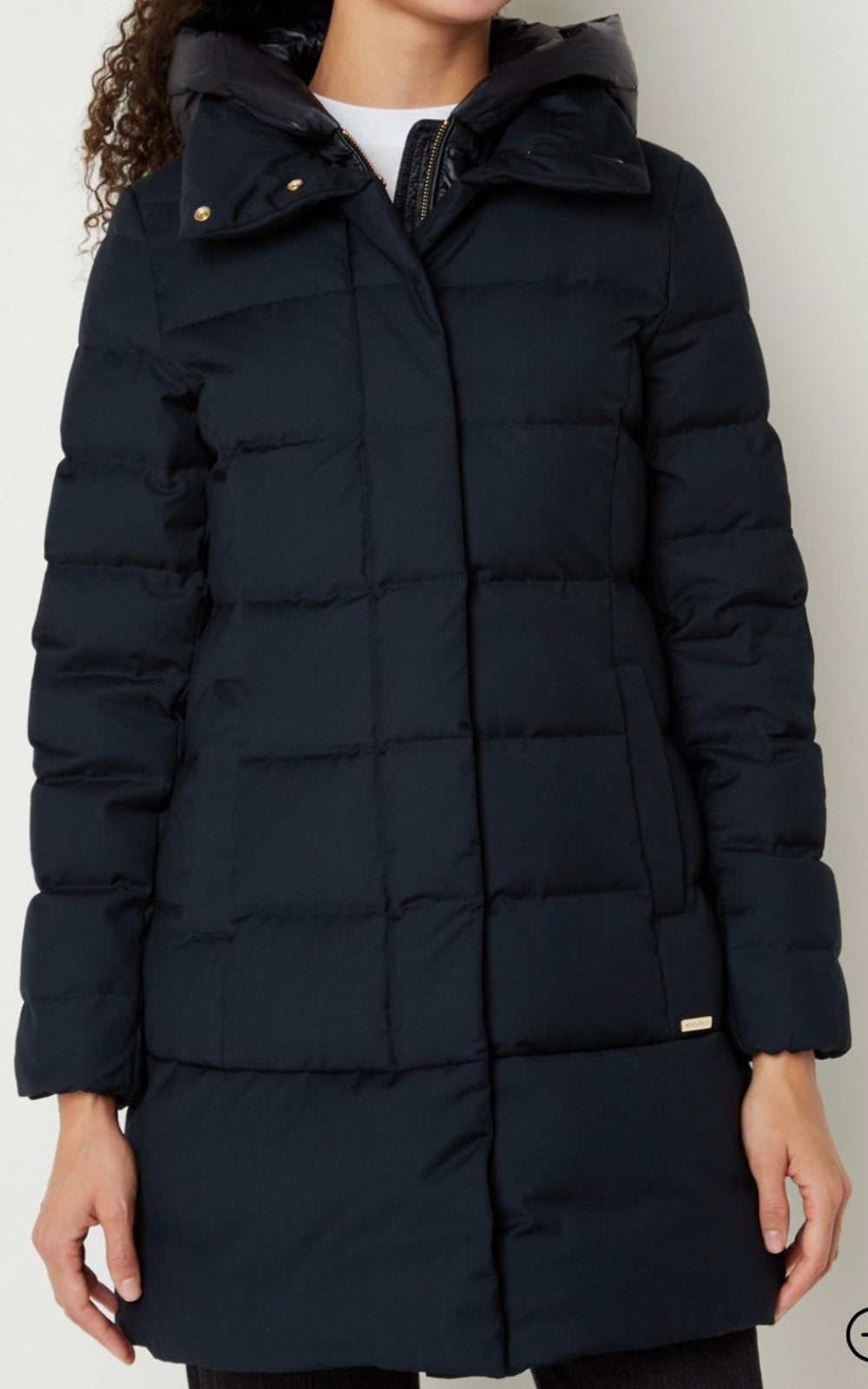 Woolrich luxe puffy prescott 2 in 1 parka / winterjas maat M, Ophalen of Verzenden, Nieuw, Maat 38/40 (M), Blauw