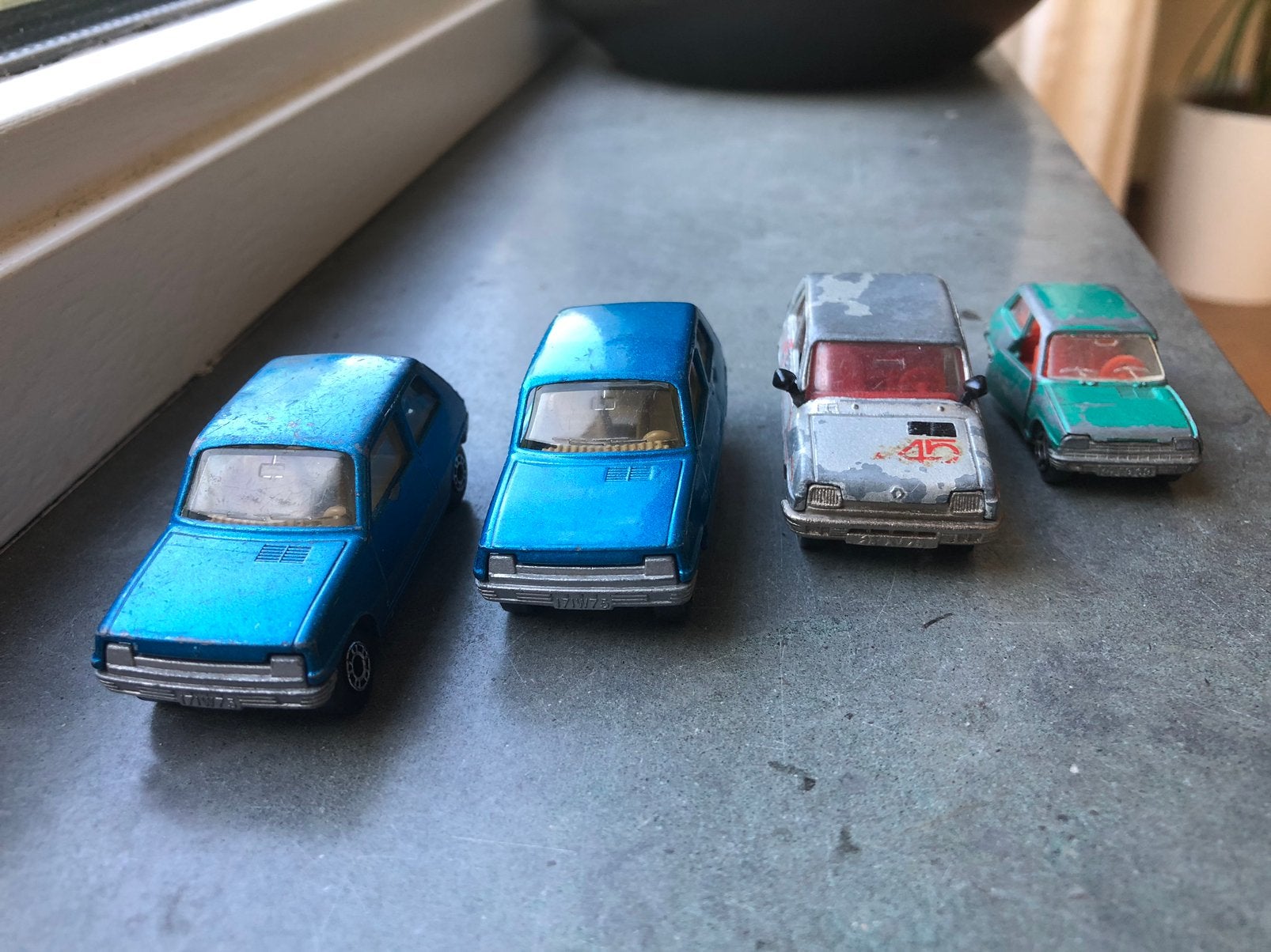 Verzameling van 4 Renault 5 modelauto’s (ook los te koop):, Ophalen of Verzenden, Gebruikt, Auto