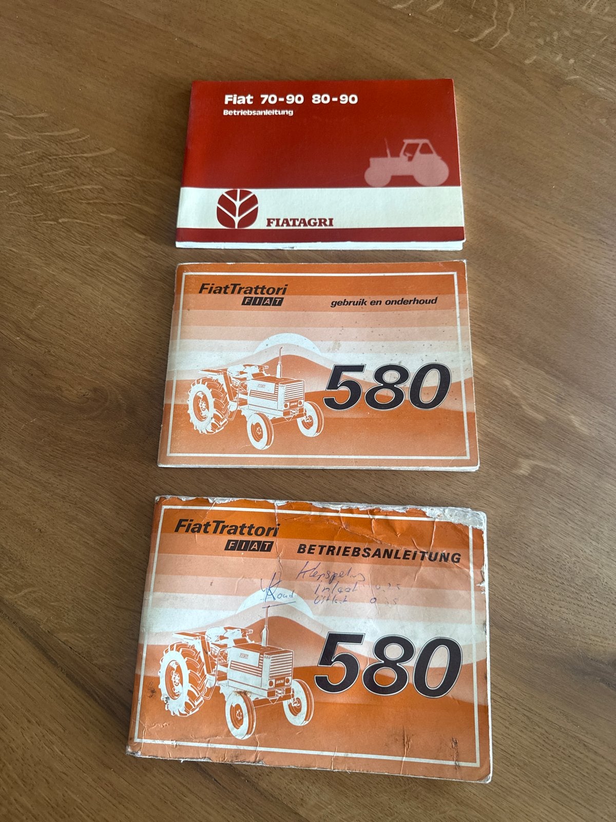 Fiatagri & Fiat trattori Handleidingen (3 stuks), Ophalen of Verzenden