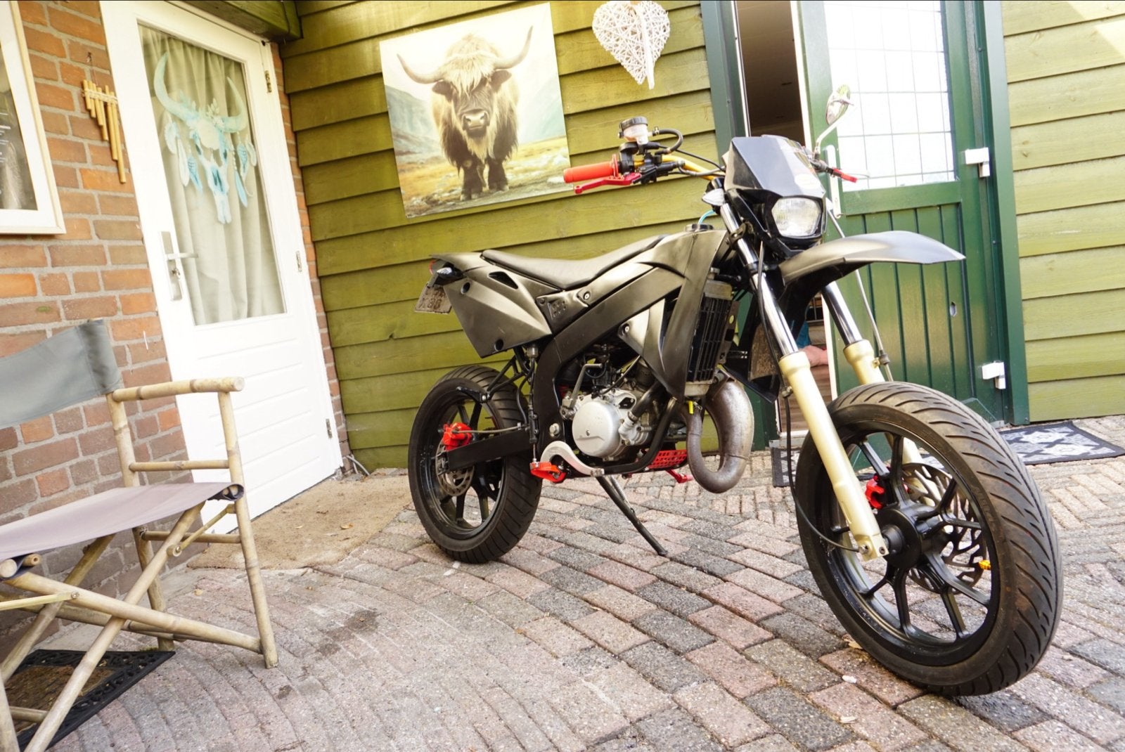 Rieju MRX AM6, Ophalen, 6 versnellingen, Maximaal 45 km/u, 49 cc