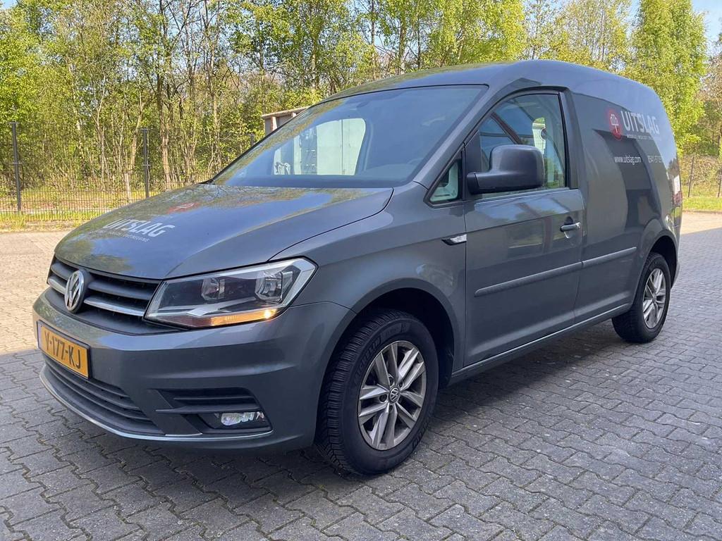 2018 Volkswagen Caddy 2.0 TDI L1H1 BMT Highline Bedrijfswage, Auto's, Bestelauto's, 21 km/l, Gebruikt, 4 cilinders, Volkswagen