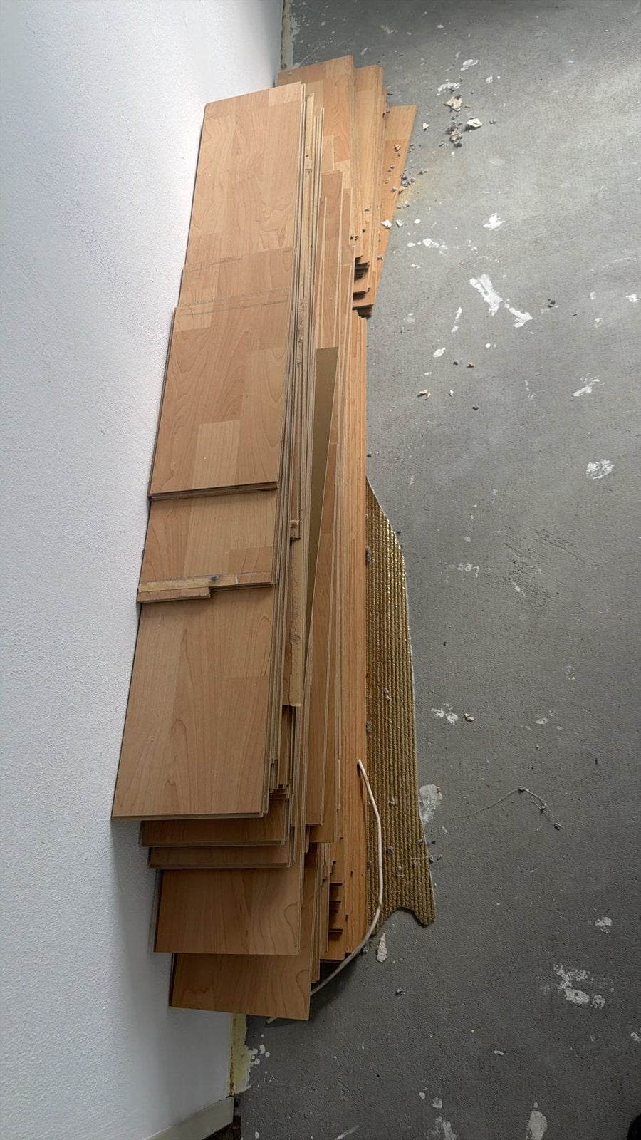 Vloer laminaat te koop, Ophalen, Minder dan 25 mm, Zo goed als nieuw, Pallet