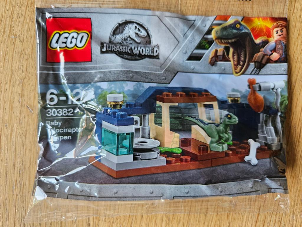 Lego 30382 Baby Velociraptor Playpen polybag, nieuw, Ophalen, Jurassic World, Lego, Nieuw