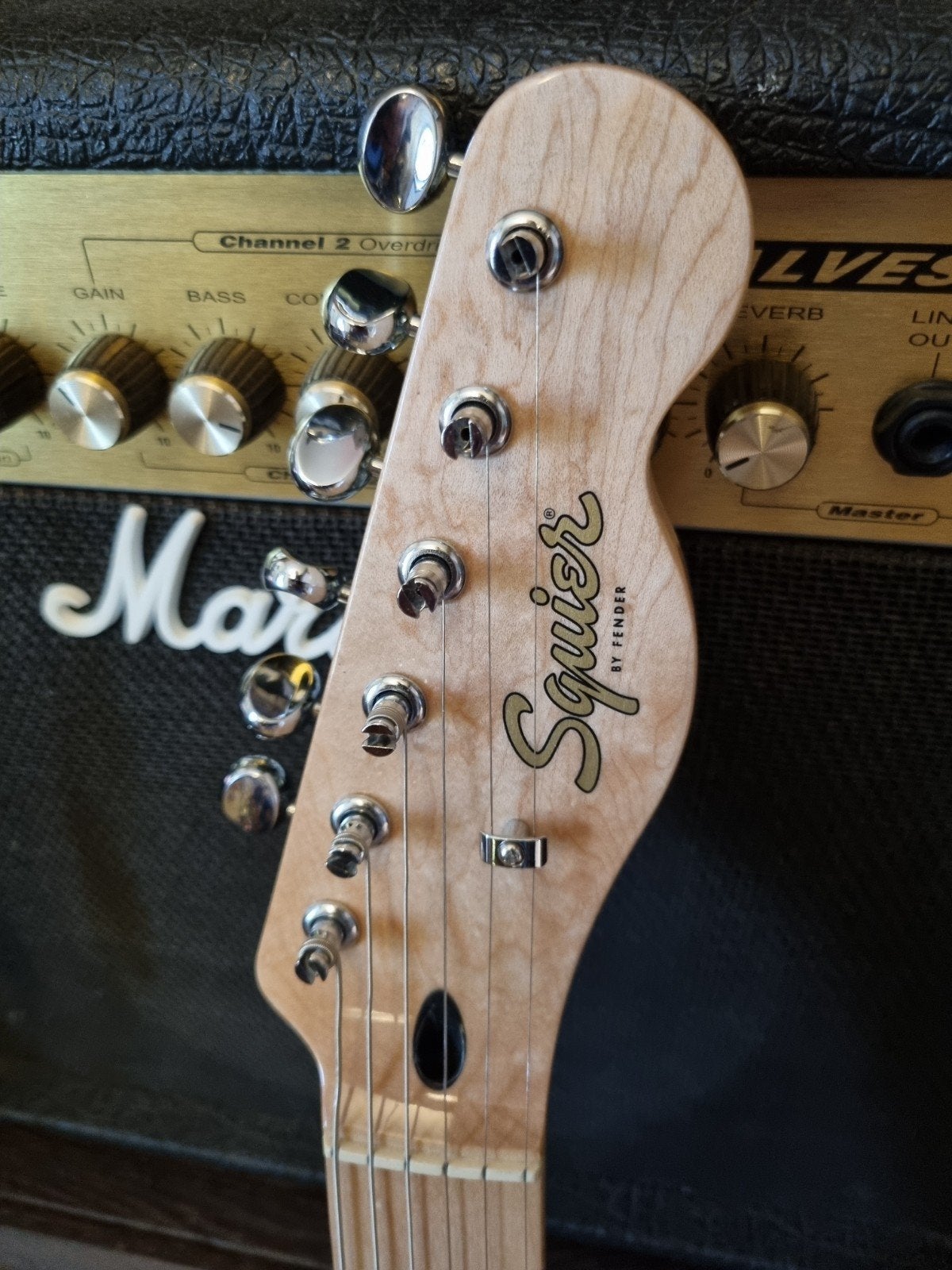 Squier Telecaster Mocha Flame, Muziek en Instrumenten, Snaarinstrumenten | Gitaren | Elektrisch, Ophalen of Verzenden, Zo goed als nieuw