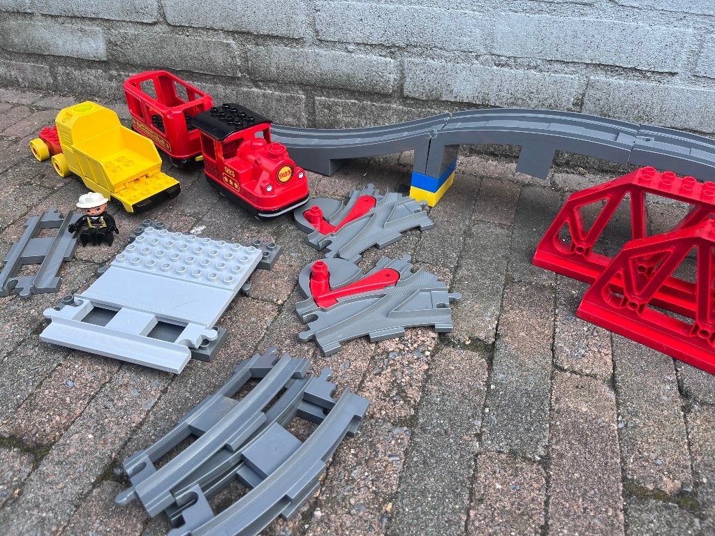 Duplo trein, Kinderen en Baby's, Ophalen, Gebruikt, Overige thema's, Compleet