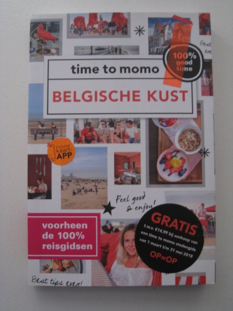 Reisgids Belgische kust - time to momo, Overige merken, Ophalen of Verzenden, Zo goed als nieuw, Reisgids of -boek