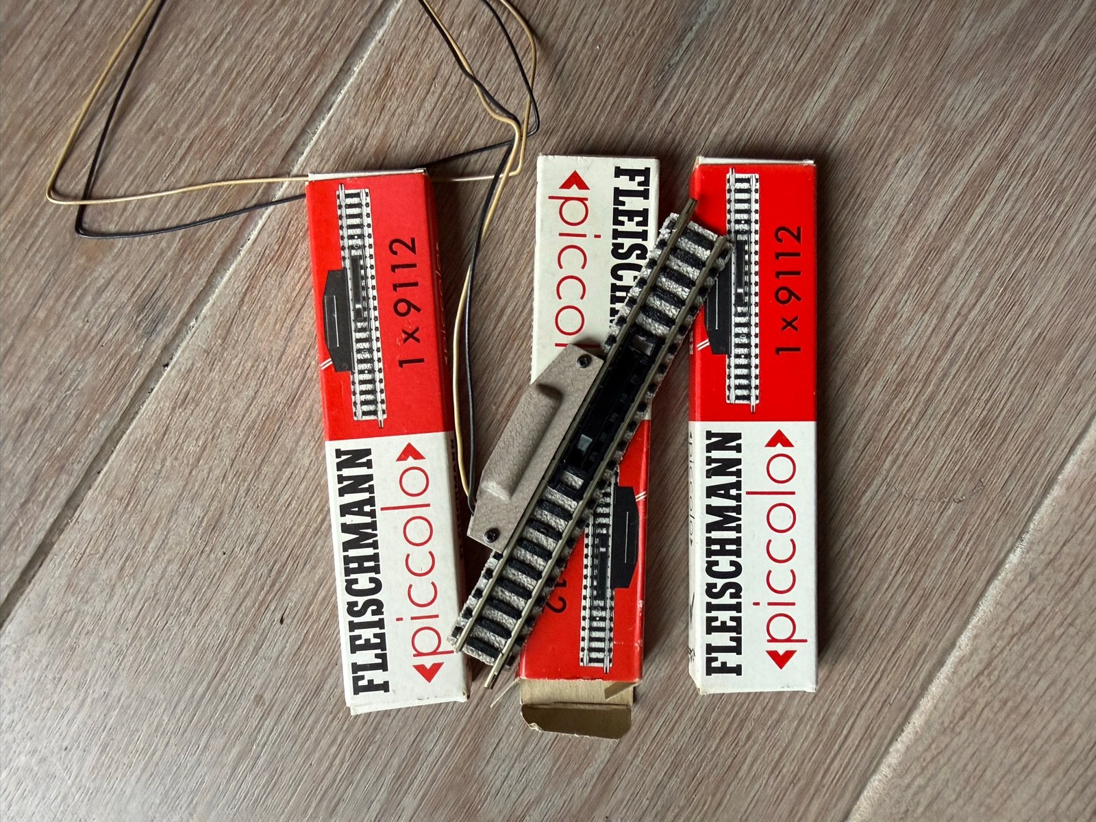 Fleischmann Piccolo Ontkoppelingsrail 9112, Gelijkstroom, Fleischmann, Nieuw, Rails