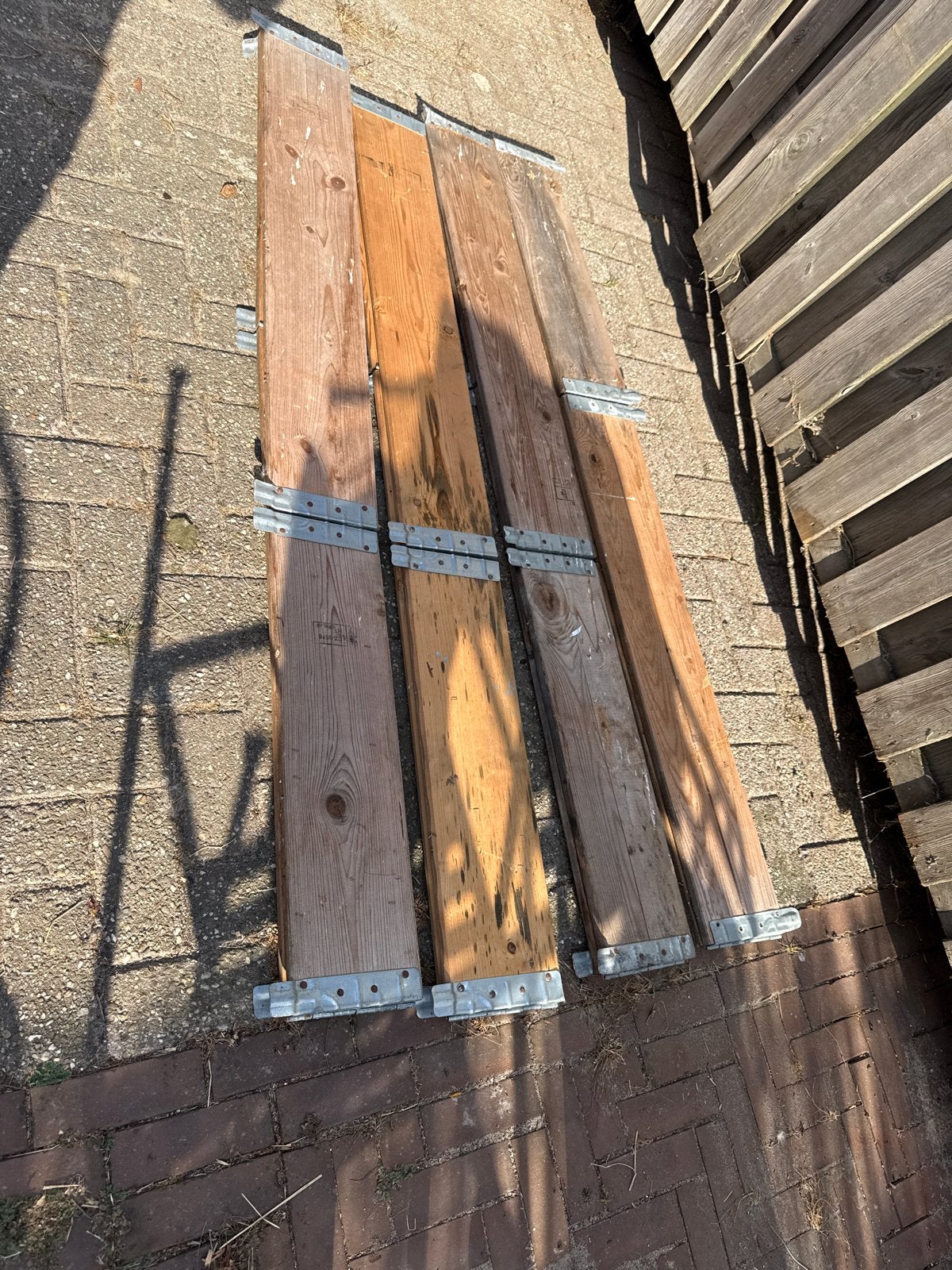 Pallet randen euro pellers, Ophalen, Gebruikt, Overige typen, Minder dan 2 meter