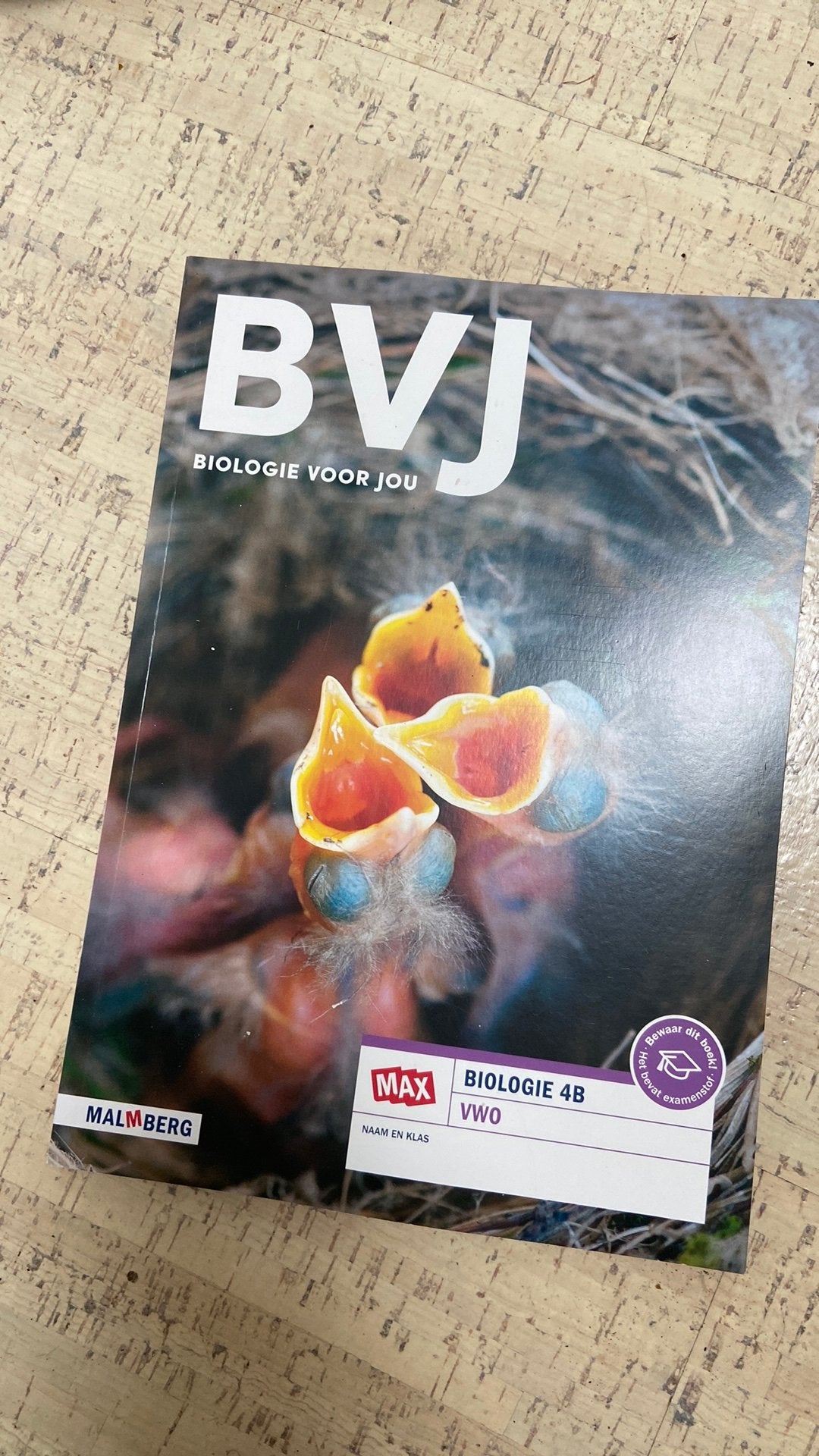 Bvj biologie boek 4 vwo deel B helemaal nieuw!, Boeken, Ophalen of Verzenden, Zo goed als nieuw