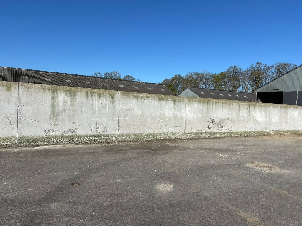 Gebruikte keerwanden / L-wanden 250 cm hoog + hoekstukken, Tuin en Terras, Bielzen en Borders, Gebruikt, 200 cm of meer, Ophalen of Verzenden