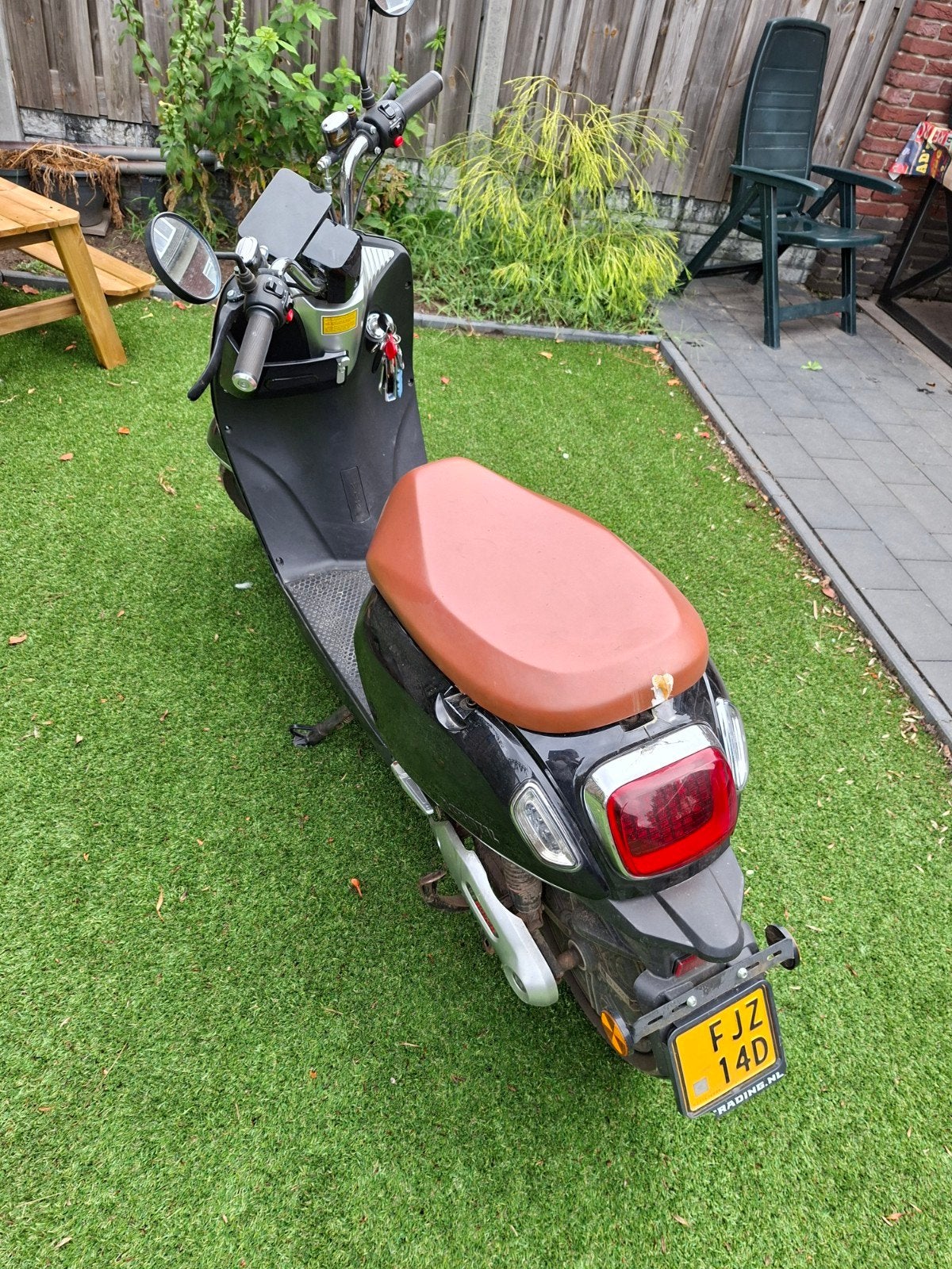 Scooter electrisch met 2 accu's, Ophalen of Verzenden, Gebruikt, Elektrisch, Overige merken