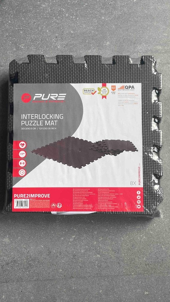 Pure2Improve Puzzle mat Fitnessmat Gymvloer - Nieuw, Ophalen of Verzenden, Nieuw, Benen, Fitnessmat