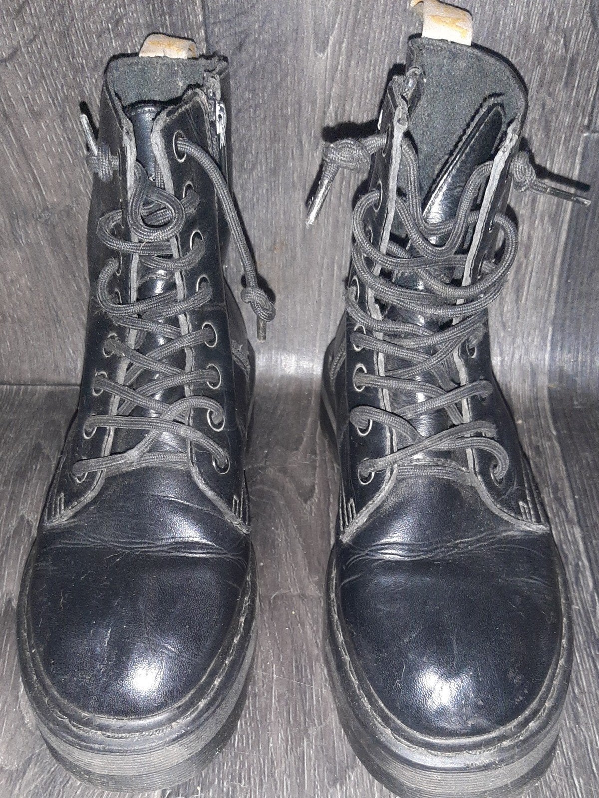 Dr. Martens zo goed als nieuw, Zwart, Lage of Enkellaarzen, Ophalen of Verzenden, Dr. Martens