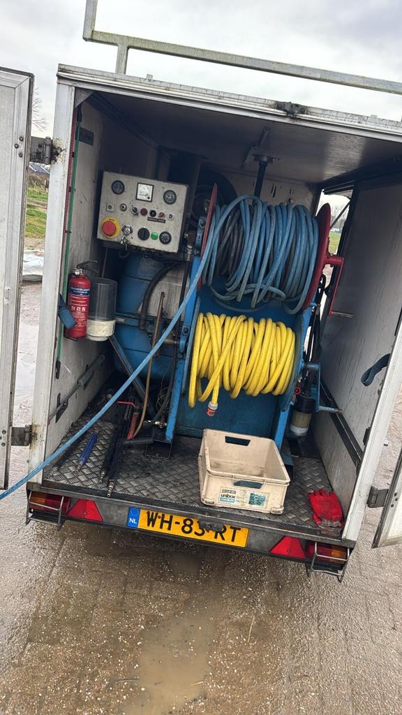 Hoge drukAanhanger Gevelreiniger warm water 250 bar, Ophalen, Gebruikt, Overige typen