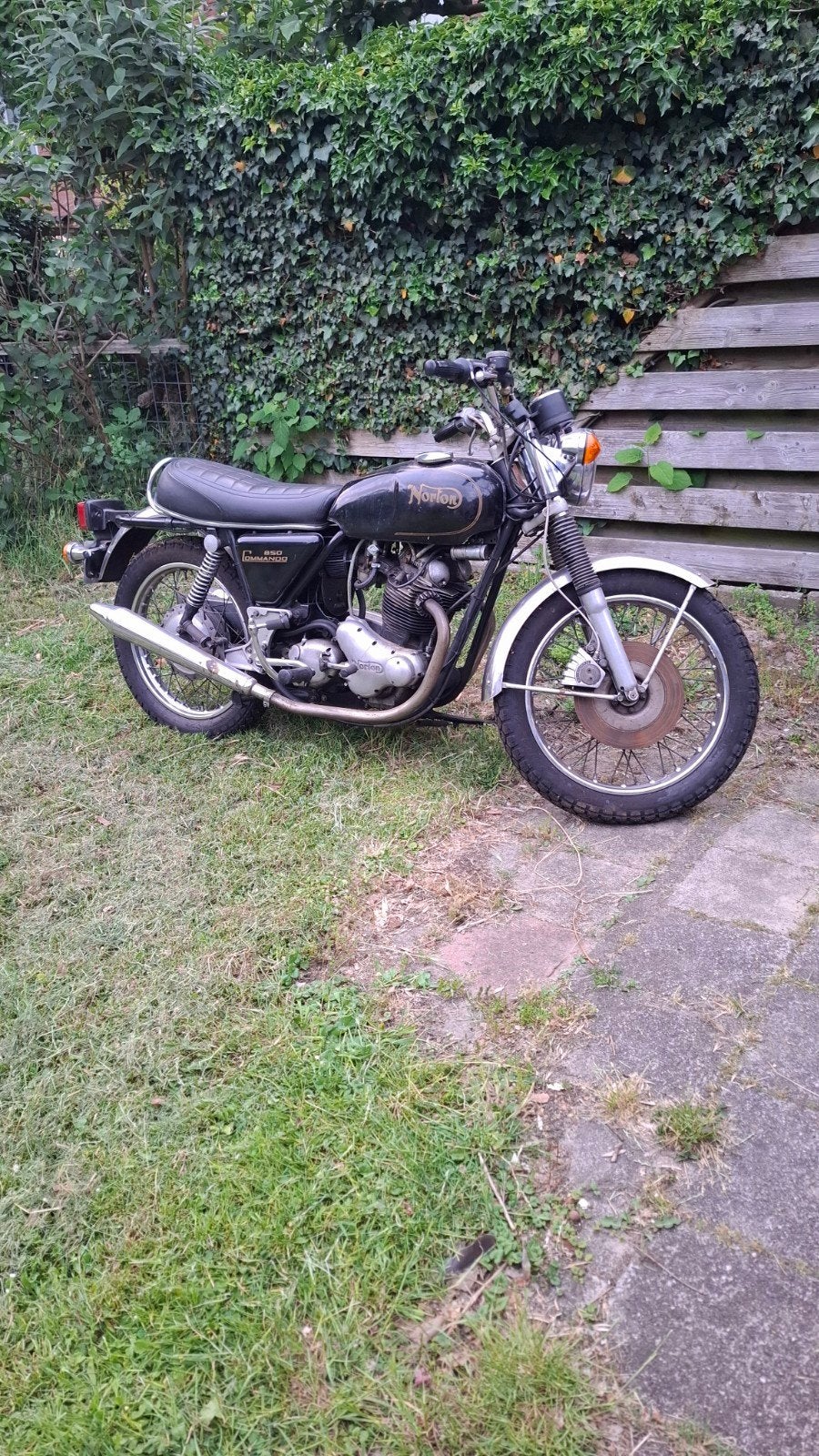 Klassieke Norton Commando 850 - Vintage Motorfiets