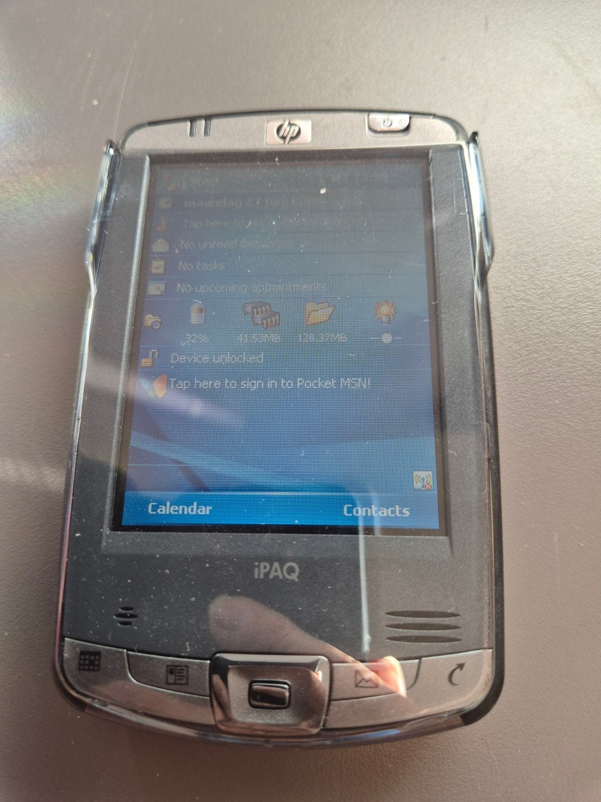 HP iPAQ Pocket PC hx2490b met accessoires, Telecommunicatie, Overige merken, Gebruikt, Ophalen of Verzenden, Met stylus of aanraakpen