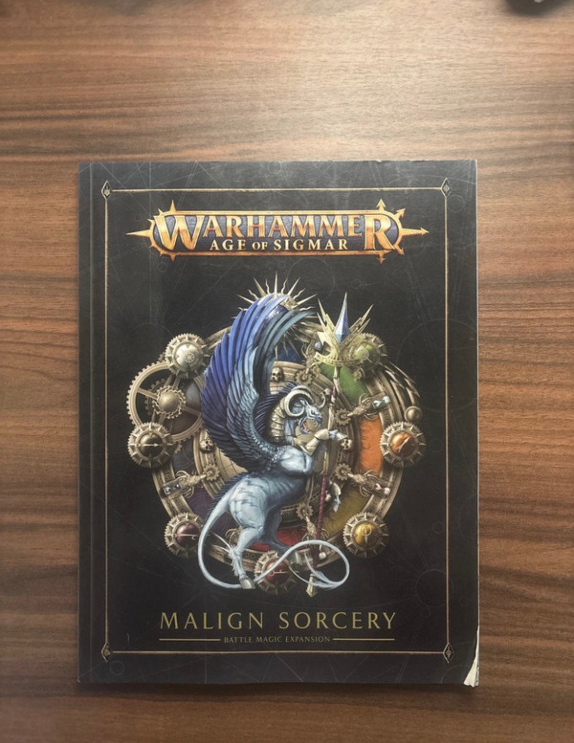 Warhammer Age of Sigmar Malign Sorcery, Ophalen of Verzenden, Zo goed als nieuw, Warhammer, Boek of Catalogus