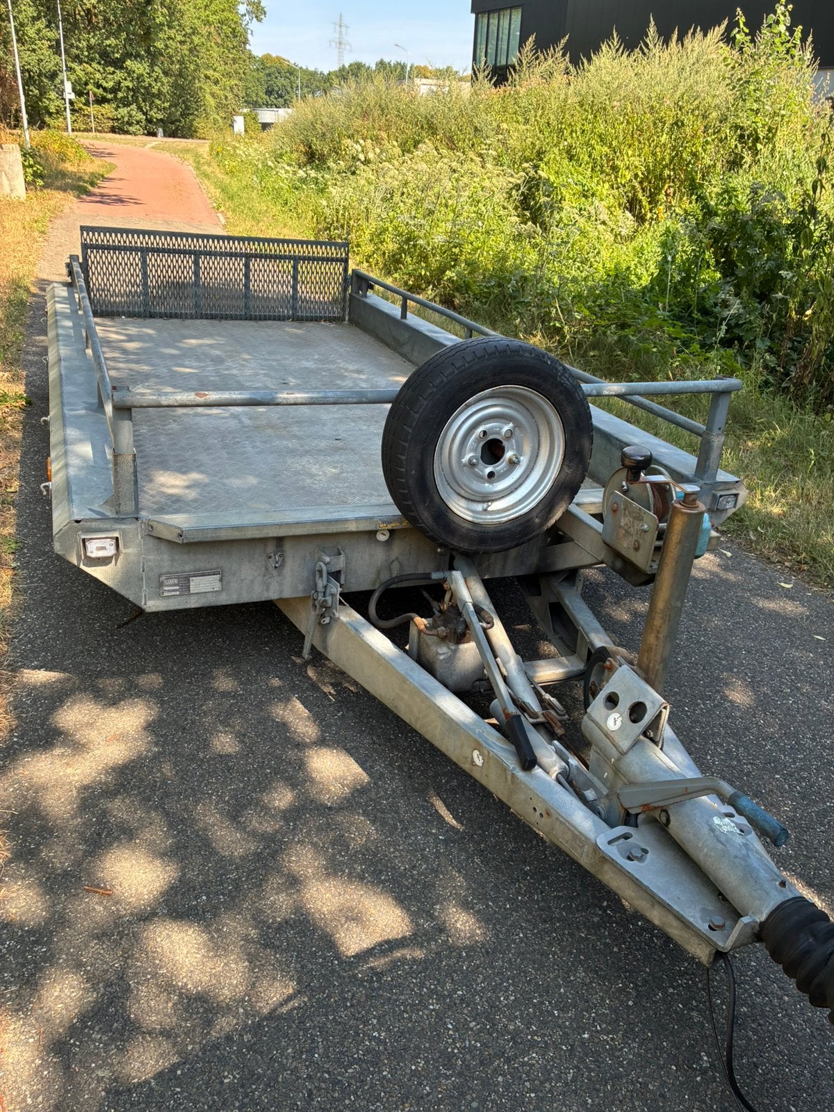Ambulance kantel aanhangwagen, Auto diversen, Aanhangers en Bagagewagens, Ophalen of Verzenden, Gebruikt