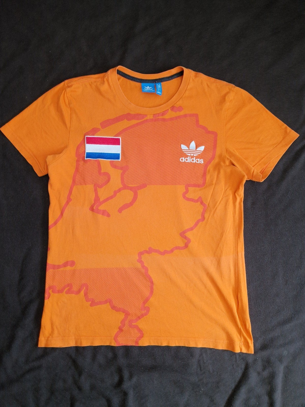 Nederlands elftal adidas fanshirt 2016, Maat 48/50 (M), Nike, Oranje, Ophalen of Verzenden