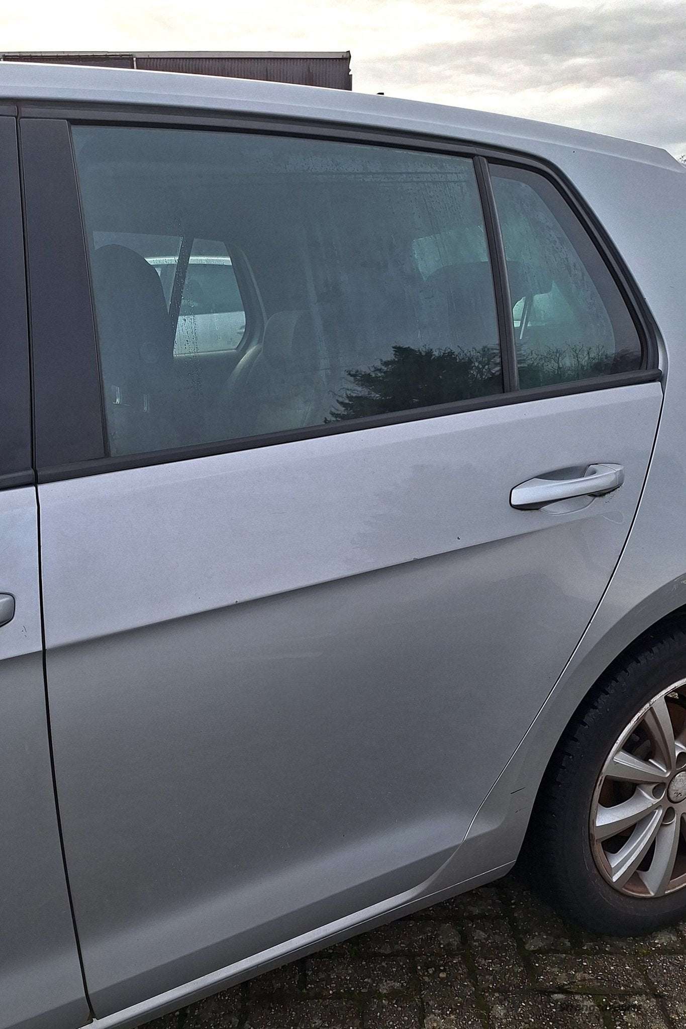 Deur Portier VW Golf 7 VII links achter Hatchbak Kleur LA7W, Gebruikt, -, -, Ophalen of Verzenden