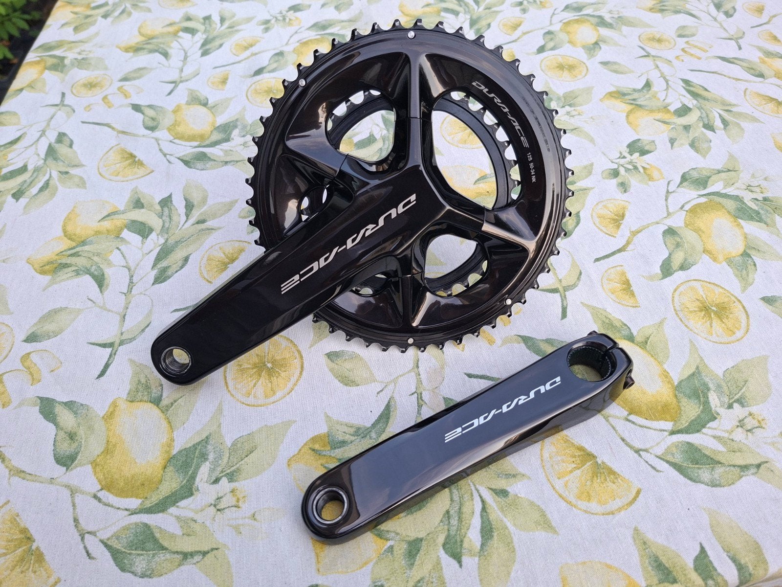 Crankset Shimano Dura-Ace R9200, Crankstel of Pedalen, Ophalen of Verzenden, Zo goed als nieuw, Aluminium