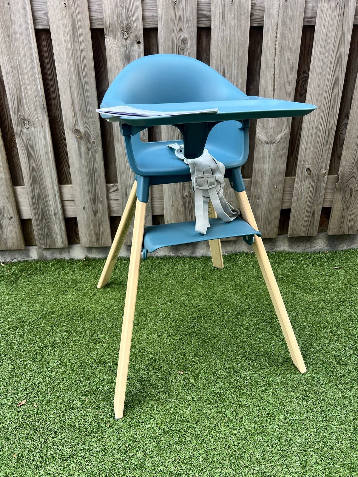 Nieuwe Stokke kinderstoel met eetblad, Ophalen, Nieuw, Meegroeistoel, Afneembaar eetblad