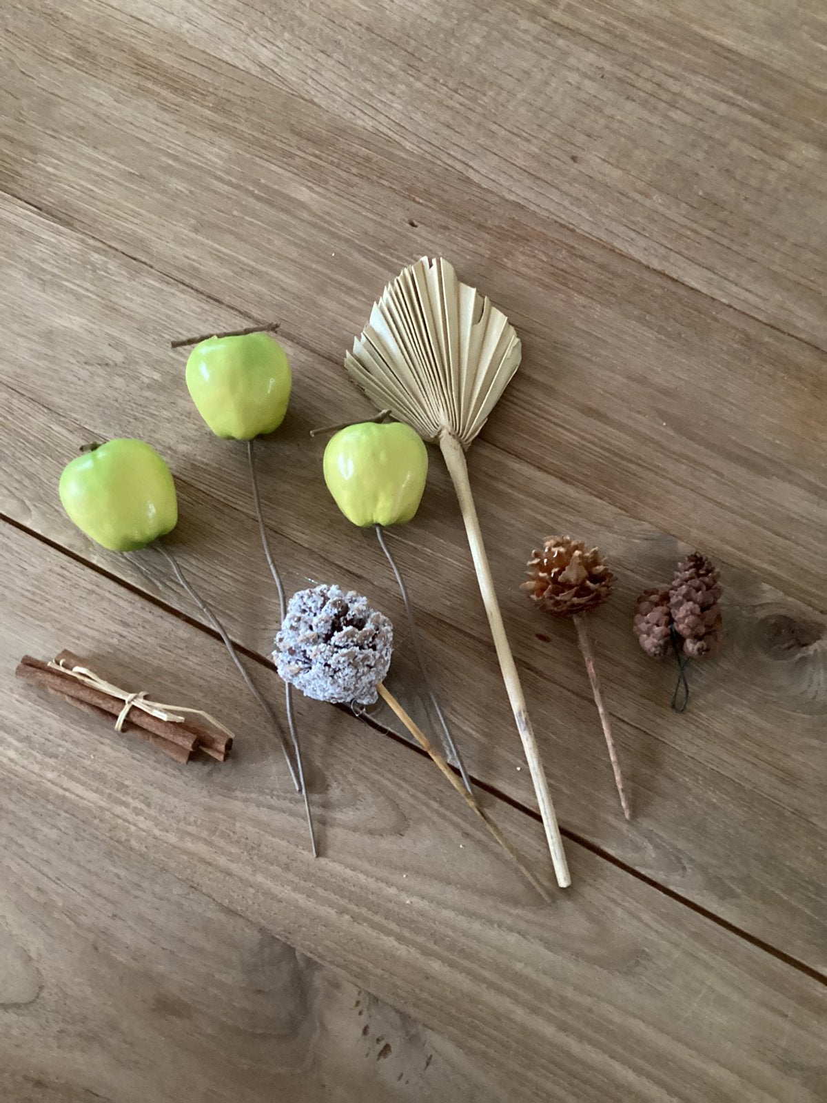 Decoratie - divers - voor kerststukjes -, Ophalen of Verzenden, Zo goed als nieuw