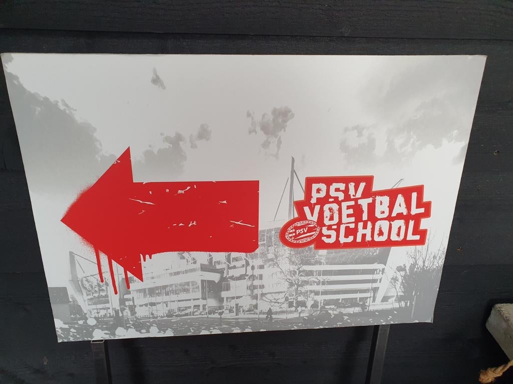PSV WANDDECO stadion, Verzamelen, Sportartikelen en Voetbal, Ophalen, Zo goed als nieuw, PSV, Poster, Plaatje of Sticker