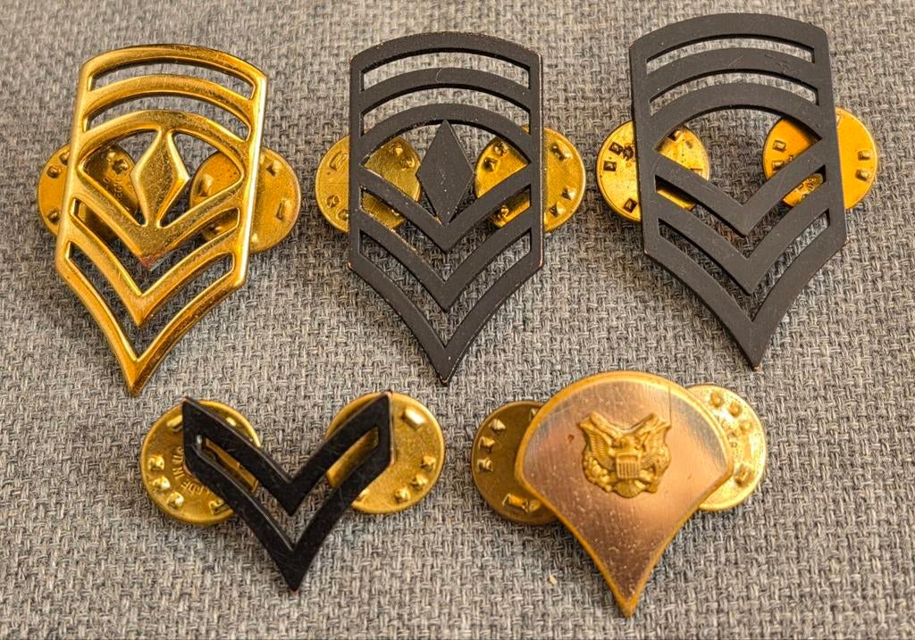 US leger emblemen. WO2., Verzamelen, Ophalen of Verzenden