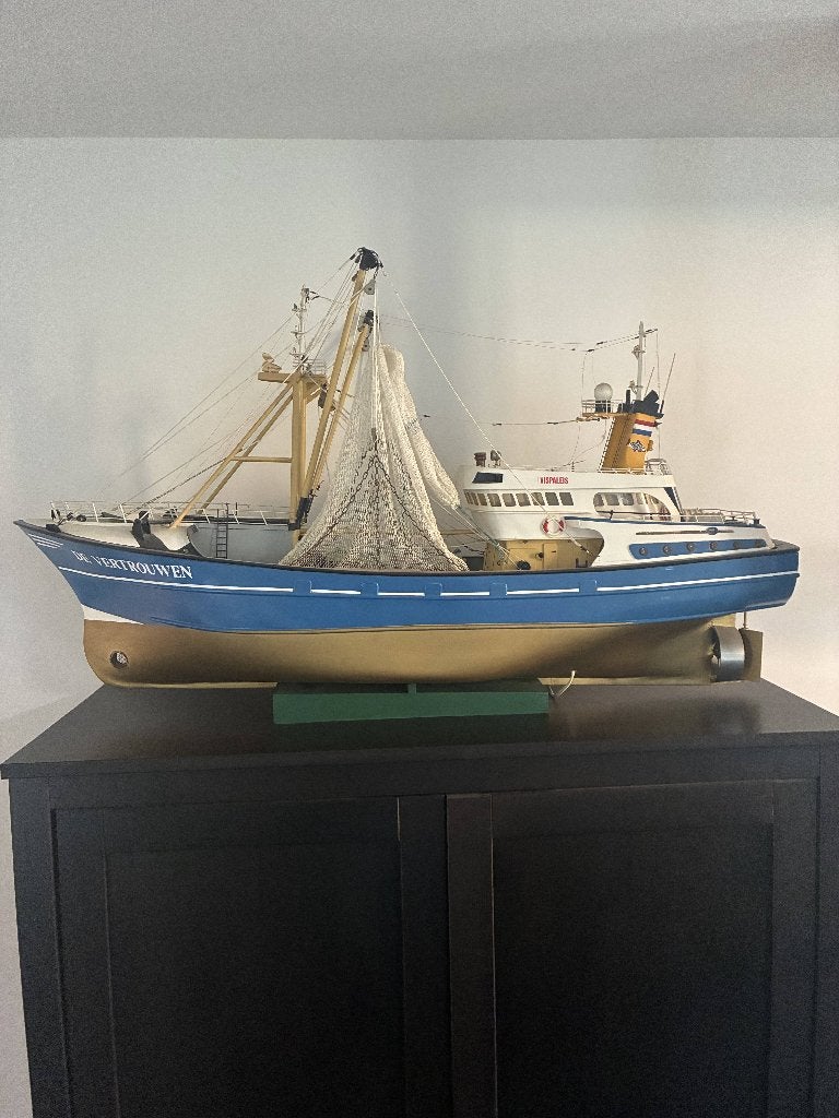 model viskotter, Hobby en Vrije tijd, Modelbouw | Boten en Schepen, Ophalen, Gebruikt