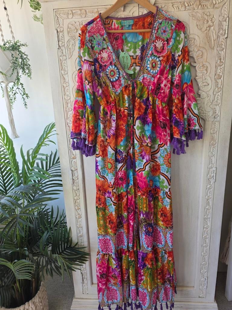 Kleurrijke blouse/jurk Antica sartoria, Antica sartoria, Overige kleuren, Nieuw, Ophalen of Verzenden