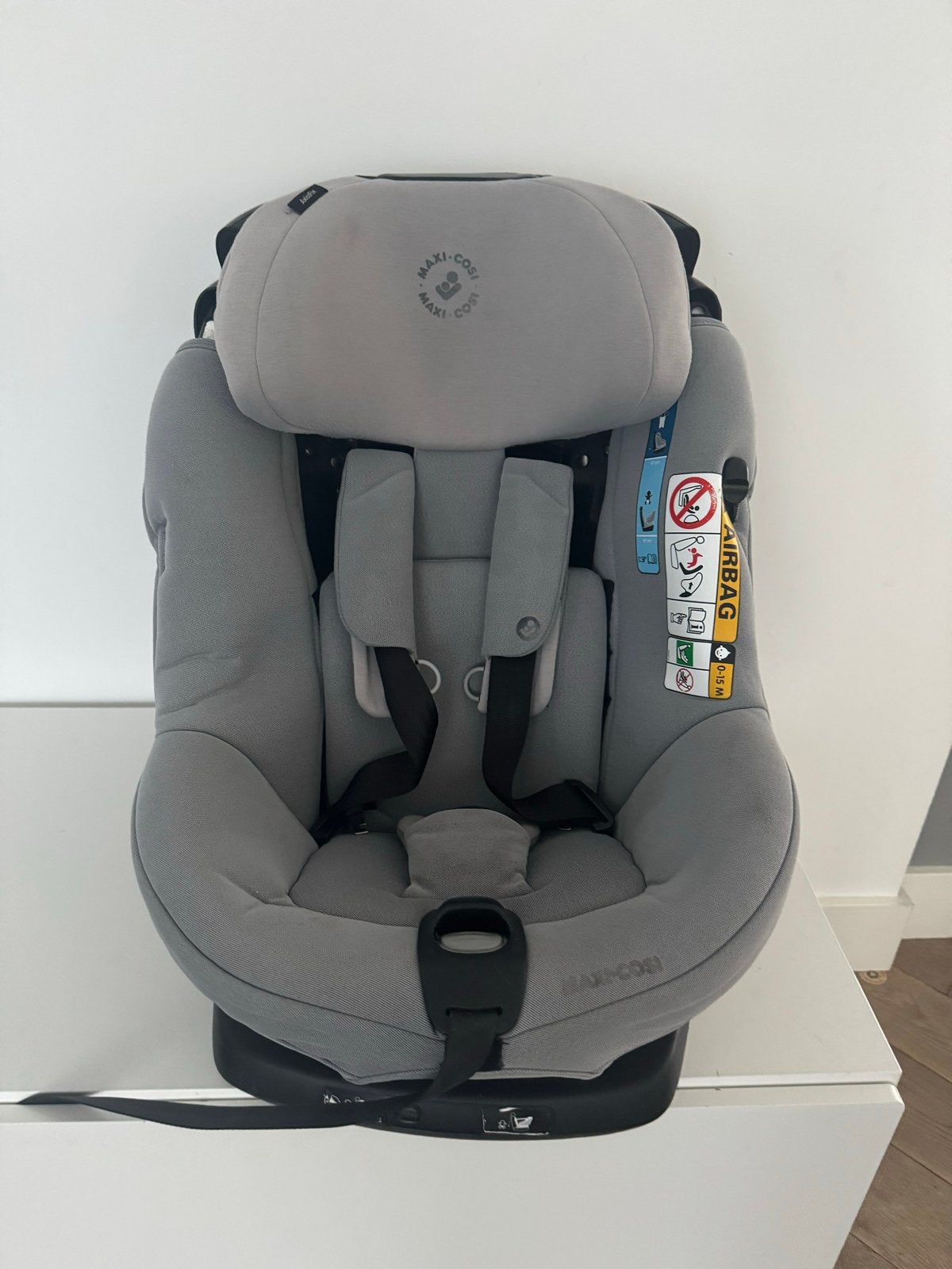 Maxi Cosi AxissFix draaibare autostoel, Ophalen, Gebruikt, 0 t/m 18 kg, Verstelbare rugleuning
