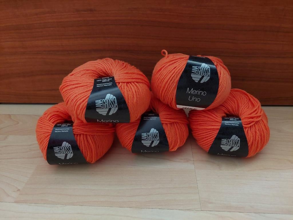 Lana Grossa Merino Uno wol, Ophalen of Verzenden, Nieuw, Breien of Haken, Wol of Garen