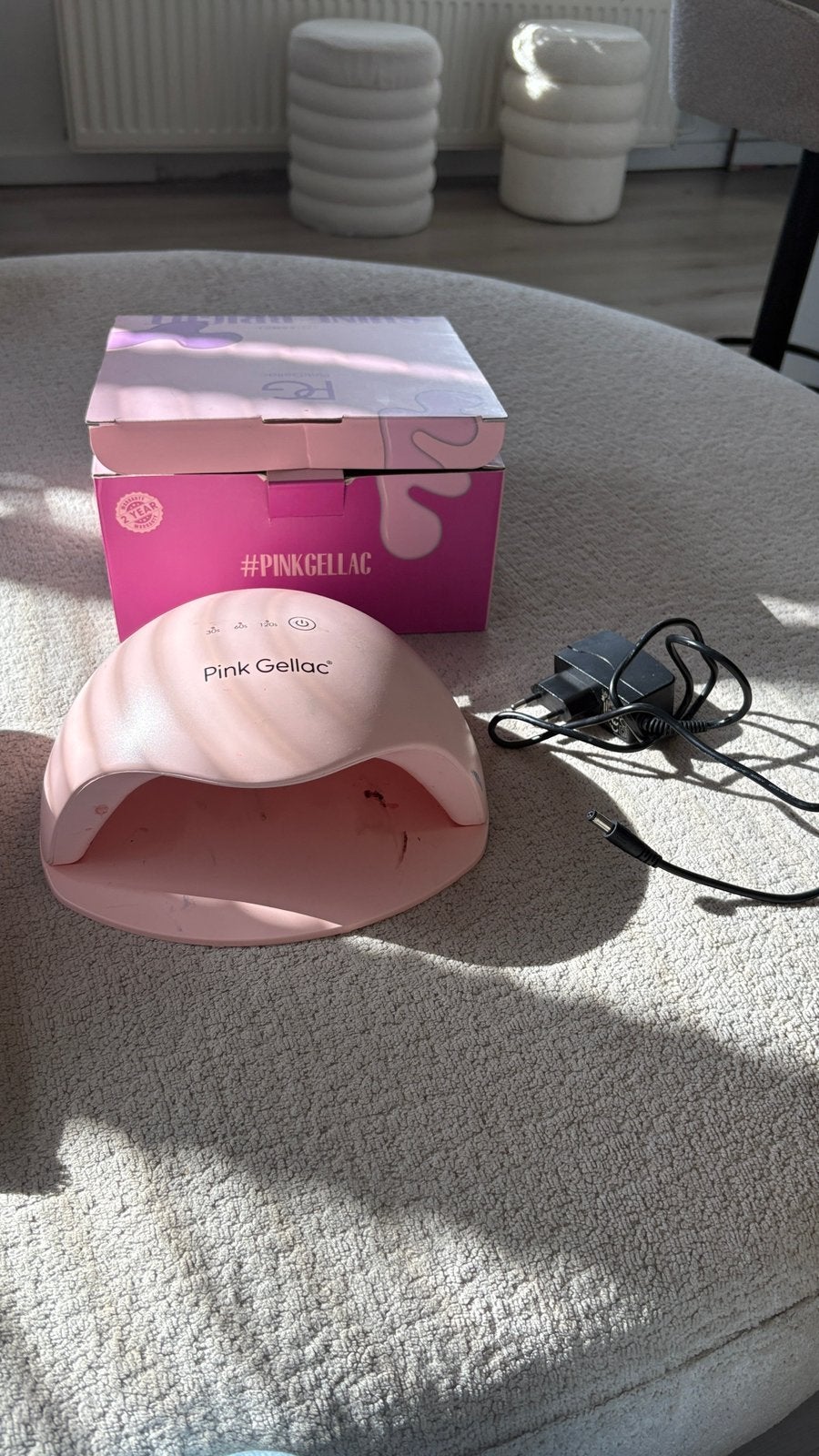 Te koop pink gellac set, Ophalen of Verzenden, Gebruikt, Overige typen